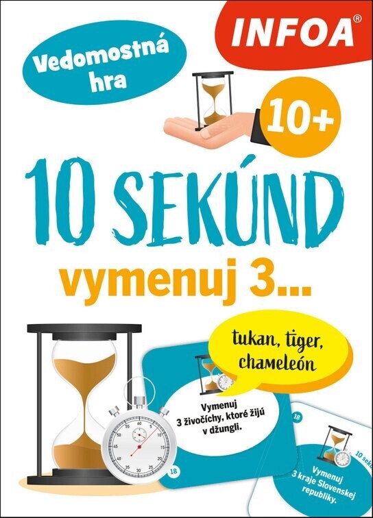 10 sekúnd vymenuj 3...