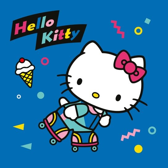 Poznámkový kalendář Hello Kitty 2027 - nástěnný kalendář