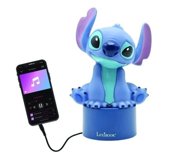 Lexibook noční světlo s reproduktorem Stitch