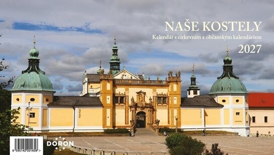 Naše kostely 2027 - stolní kalendář