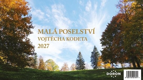 Malá poselství Vojtěcha Kodeta 2027 - stolní kalendář