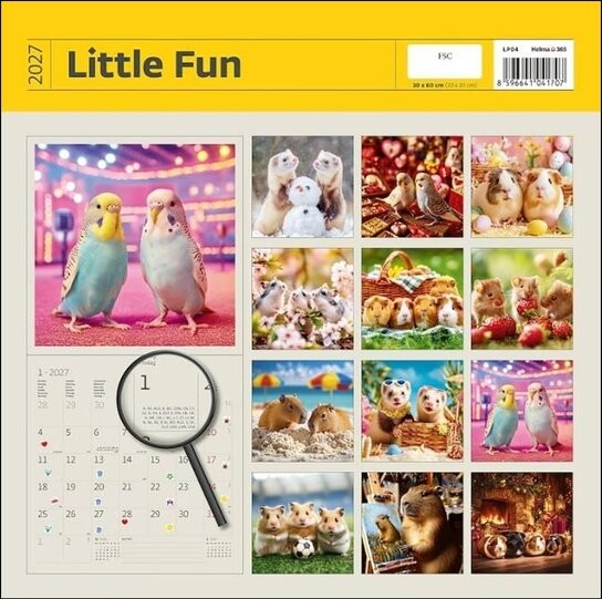 Little Fun 2027 - nástěnný kalendář