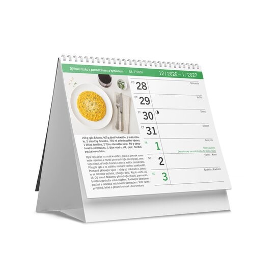 Vaše oblíbené recepty 2027 - Stolní kalendář