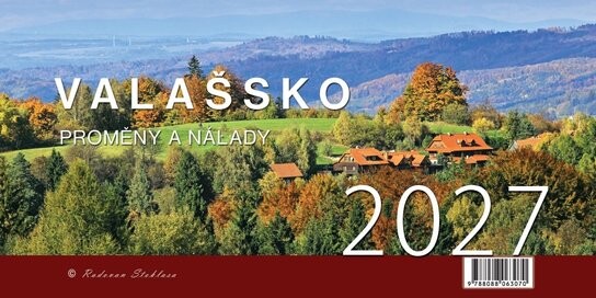 Valašsko Proměny a nálady 2027 - stolní kalendář