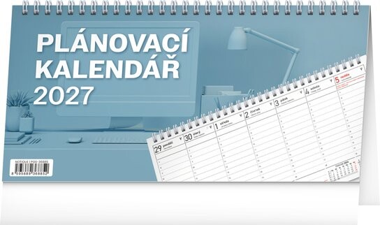 Plánovací kalendář 2027 - stolní kalendář