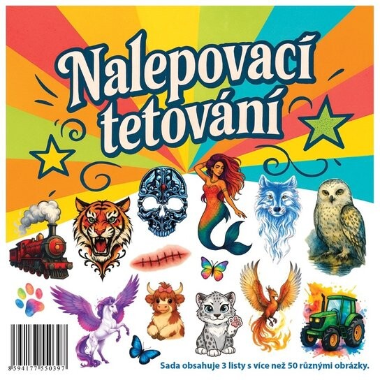 Nalepovací tetování 1