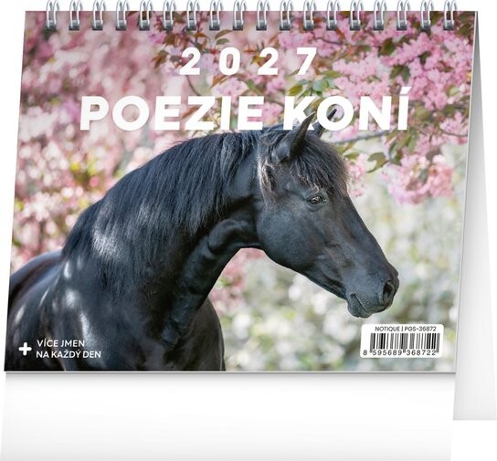 Poezie koní 2027 - stolní kalendář