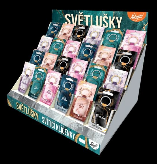 Box Jmenná svítící klíčenka