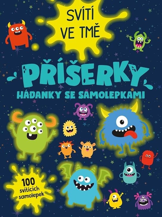 Příšerky Hádanky se samolepkami