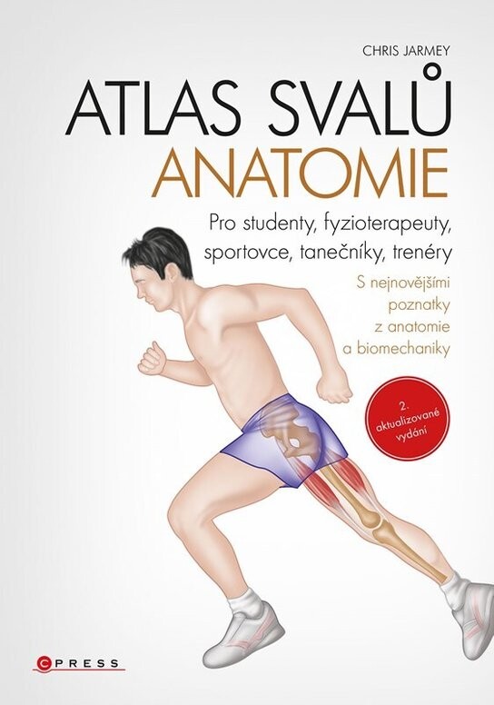Atlas svalů - anatomie, 2. aktualizované vydání