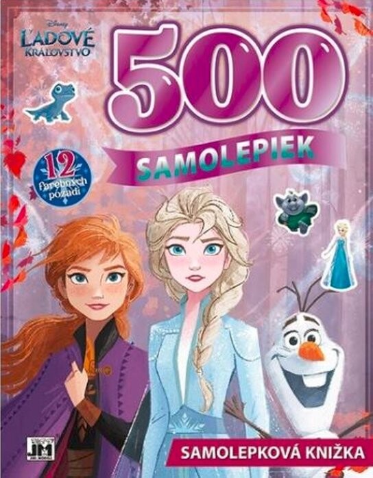 500 samoliepek Ľadové kráľovstvo