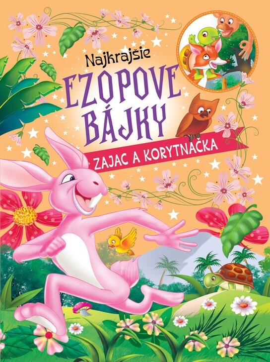 Najkrajšie ezopové bájky Zajac a korytnačka