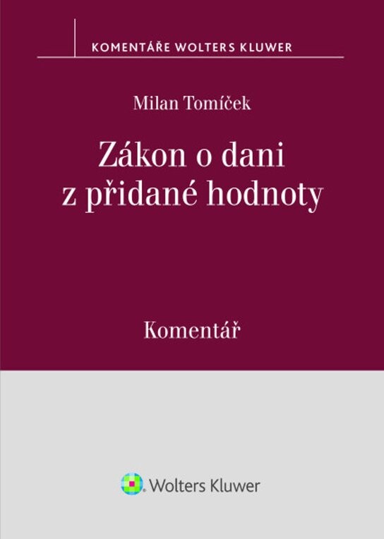 Zákon o dani z přidané hodnoty Komentář