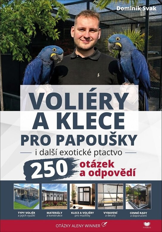 Voliéry a klece pro papoušky i další exotické ptactvo
