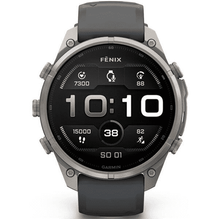 Garmin fenix® 9 Pro – 47 mm, AMOLED, Titanium - Graphite Black