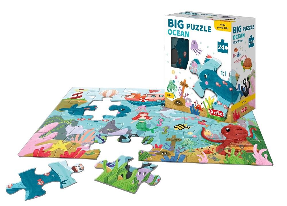 Efko Puzzle BIG – Ocean 24 dílků