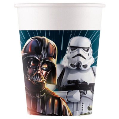 Kelímky papírové Star Wars Galaxy 200 ml 8 ks