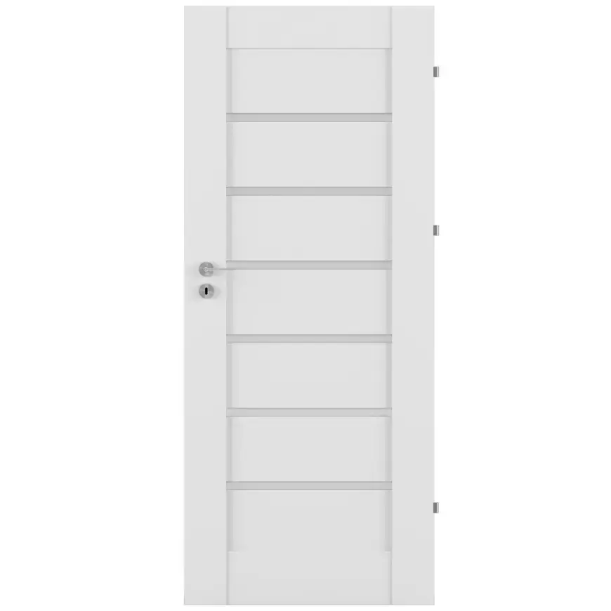 Interiérové dveře Prestige PU 02 90L bílá bianco