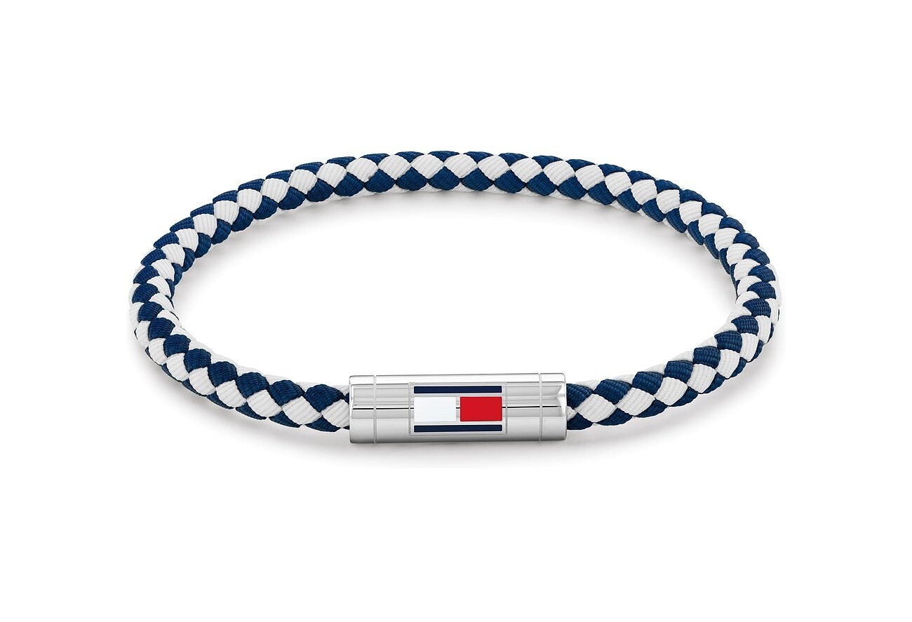 Tommy Hilfiger Nylonový proplétaný náramek Adjustable Barrel 2790742