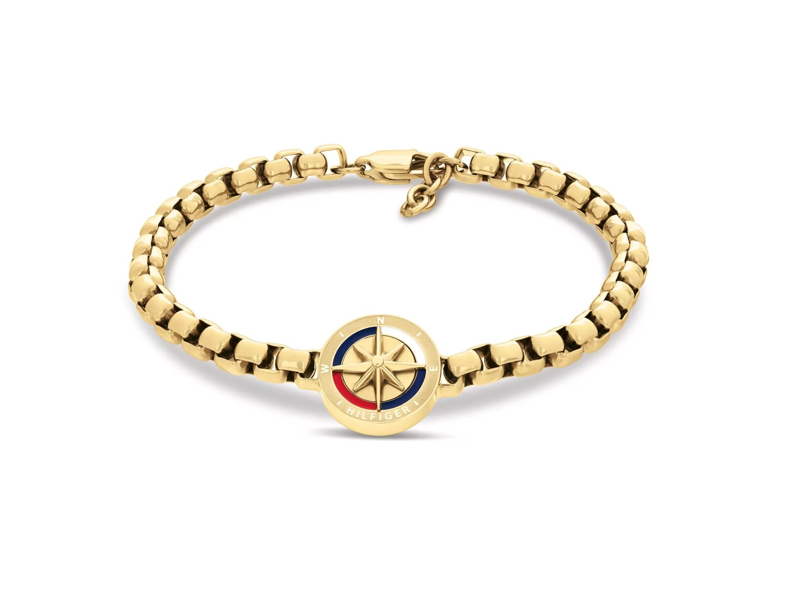 Tommy Hilfiger Pánský pozlacený náramek Compass 2790727