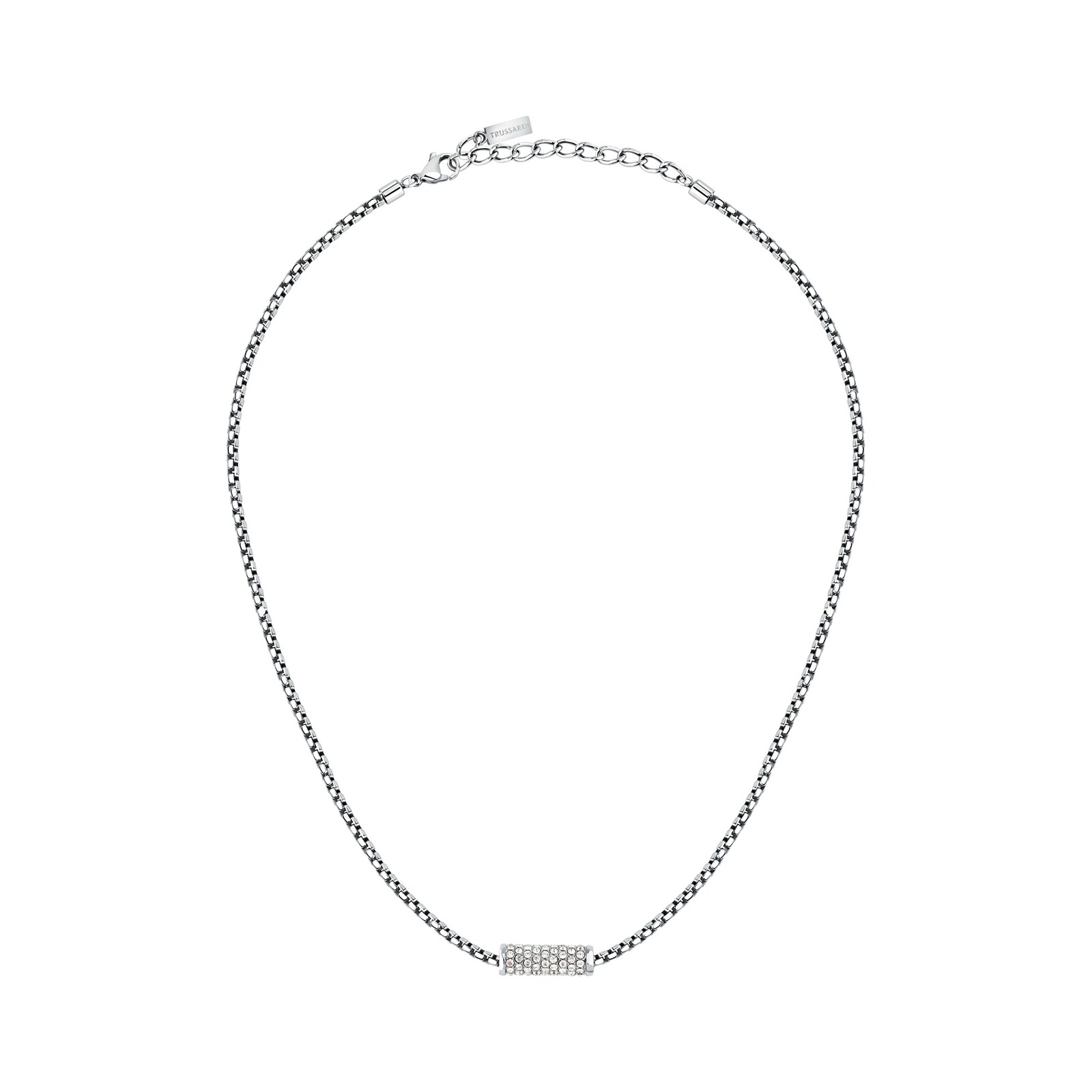 Trussardi Elegantní náhrdelník s krystaly Venezia T-Design TJAXA45