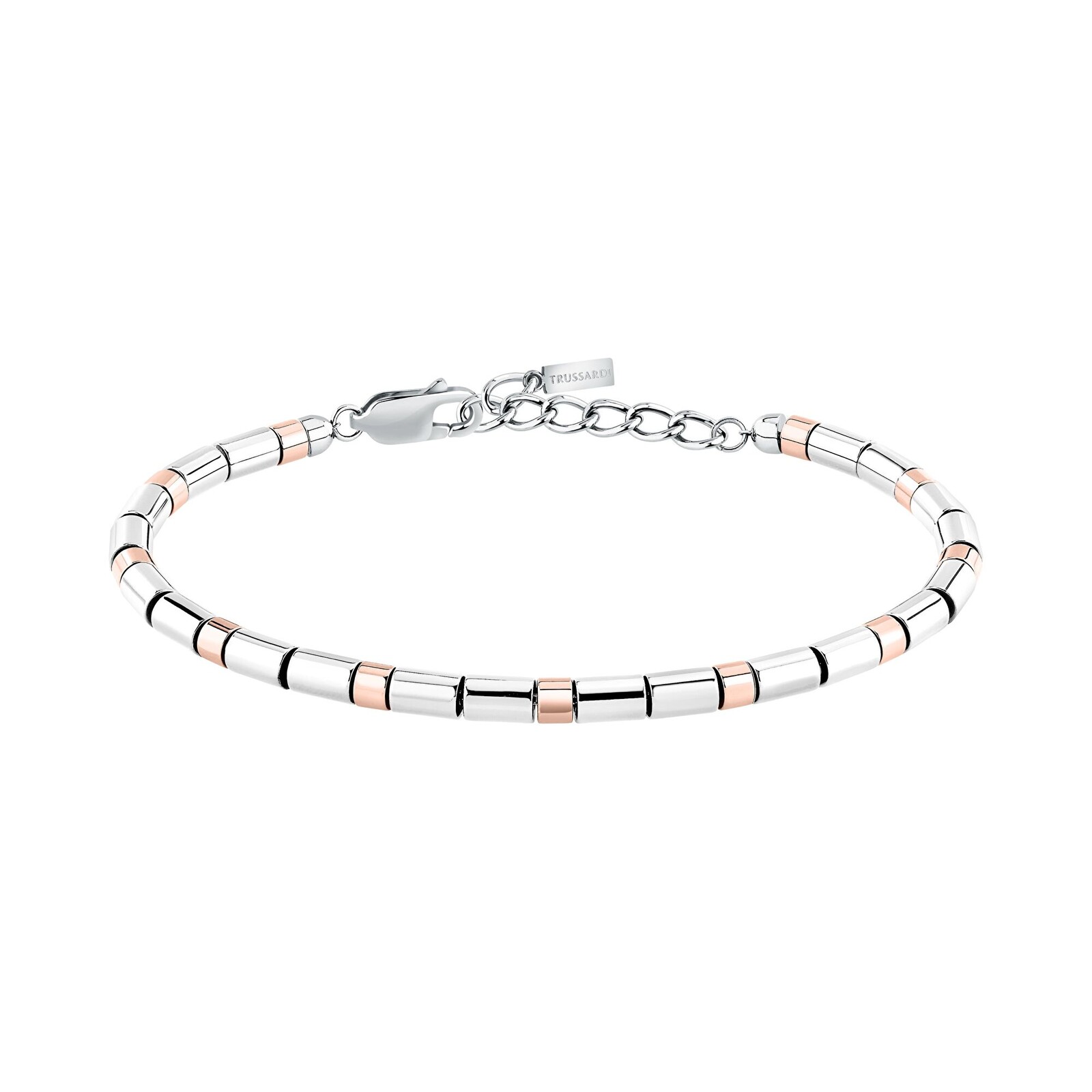 Trussardi Keramický korálkový náramek pro muže T-Ceramic TJAXE04