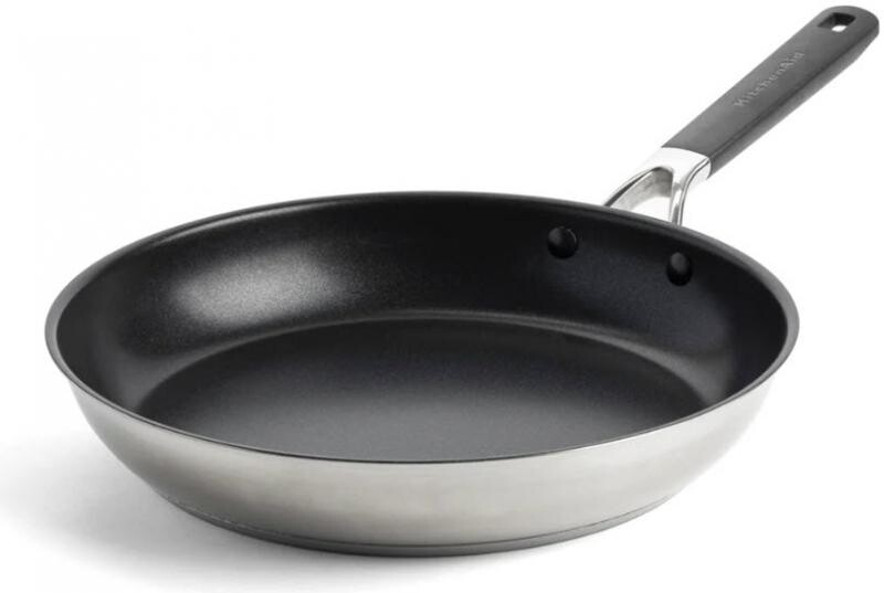 KitchenAid Pánev nerezová s keramickým nepřilnavým povrchem 28cm CC005702-001