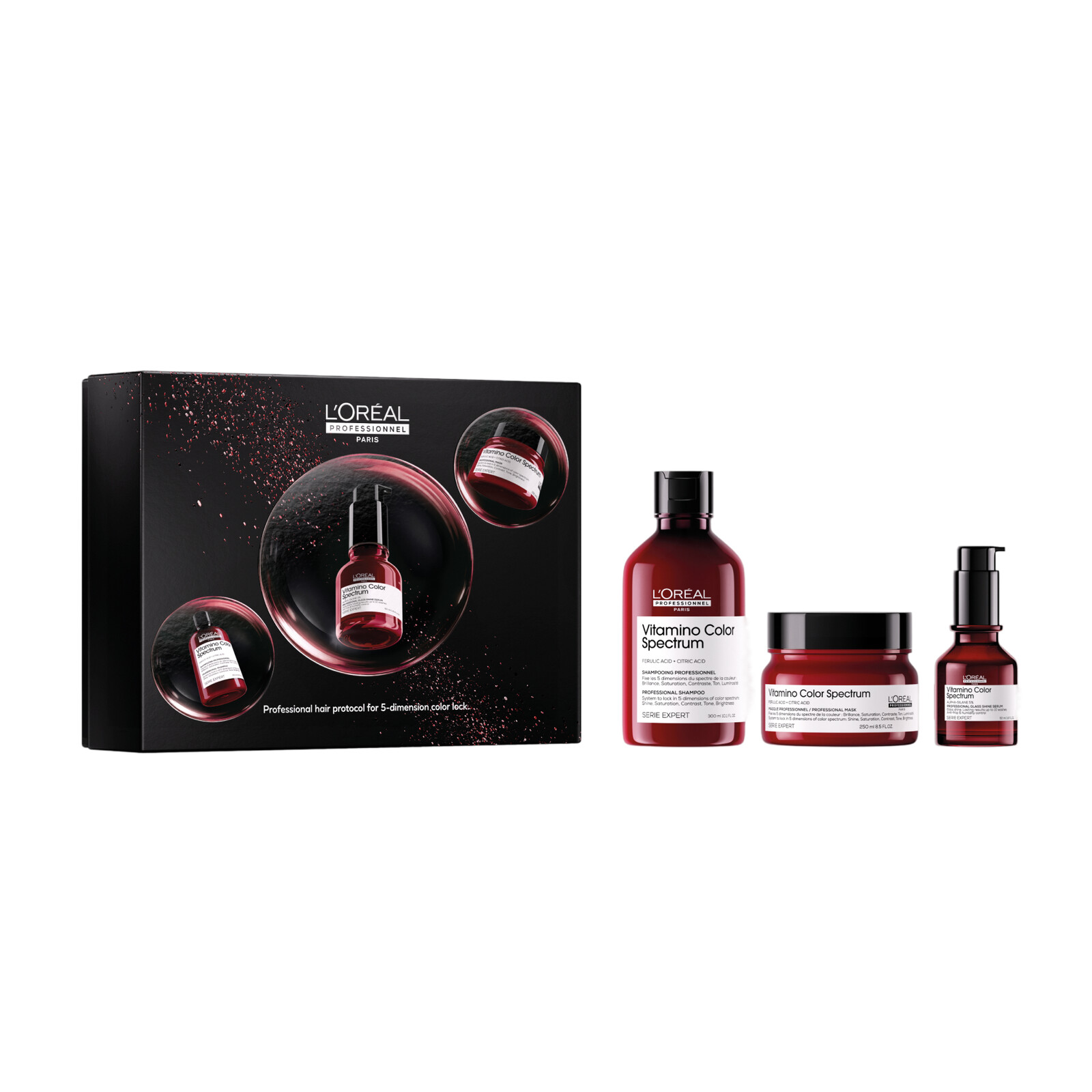 L'Oréal Professionnel Dárková sada Vitamino Color Spectrum Trio