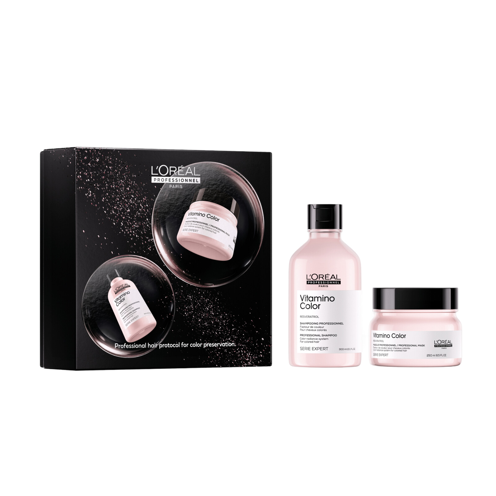L'Oréal Professionnel Dárková sada Série Expert Resveratrol Vitamino Color Duo