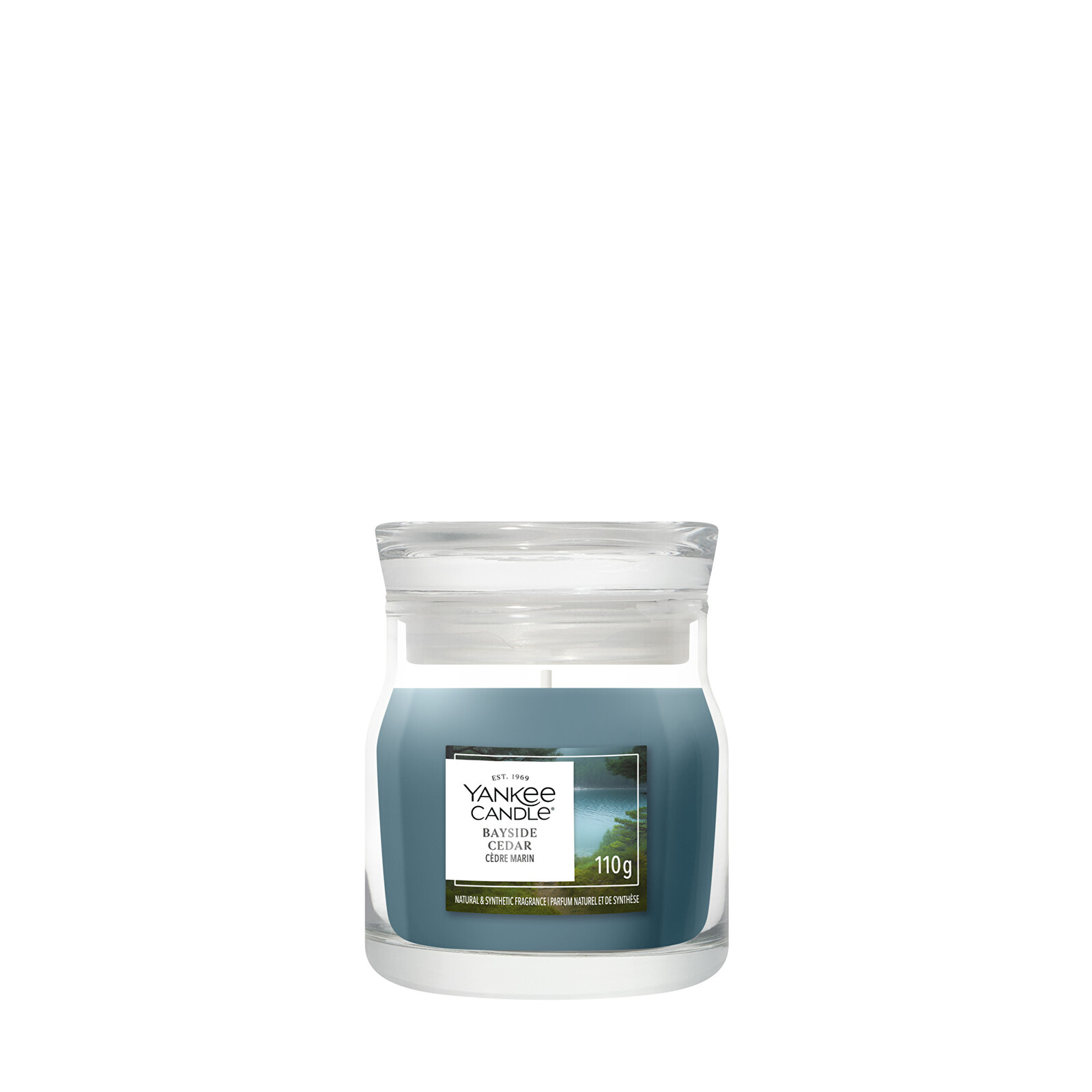 Yankee Candle Aromatická svíčka Signature sklo malé Lavender Vanilla 110 g