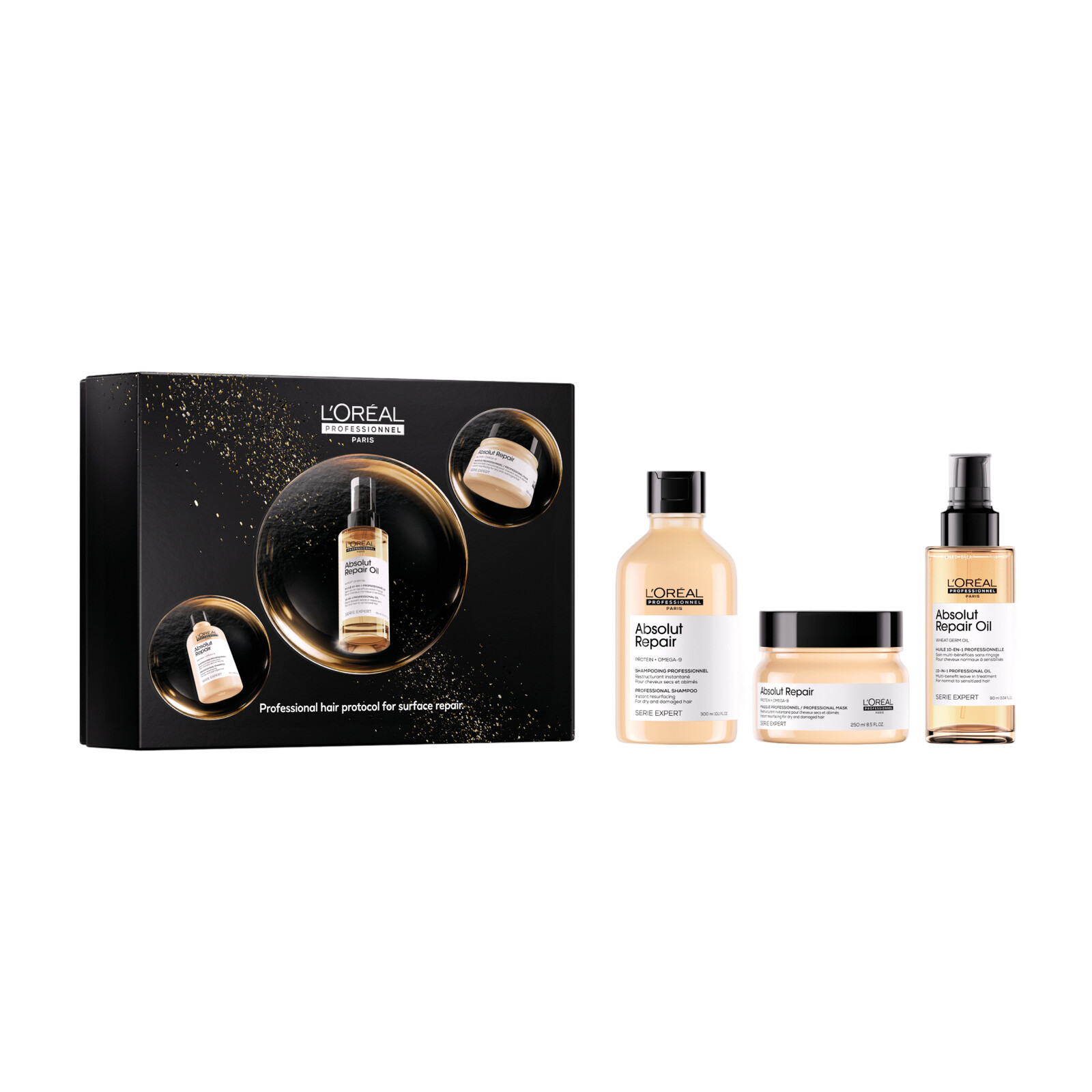 L'Oréal Professionnel Dárková sada Absolut Repair Trio