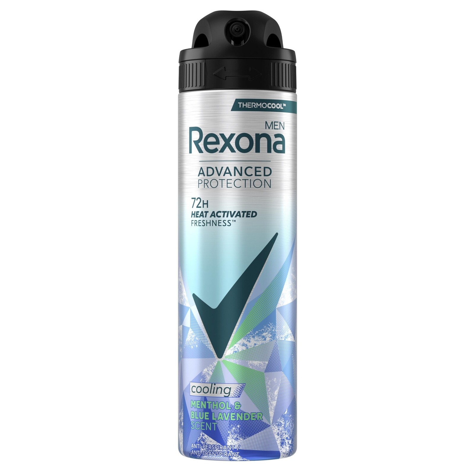 Rexona Antiperspirant ve spreji Advanced Protection Menthol & Blue Lavender 150 ml