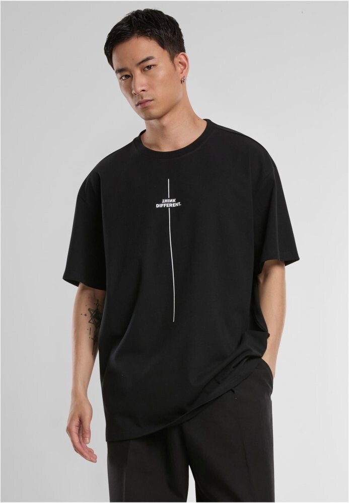 Think Different Heavy Oversized Tee - black 3XL
