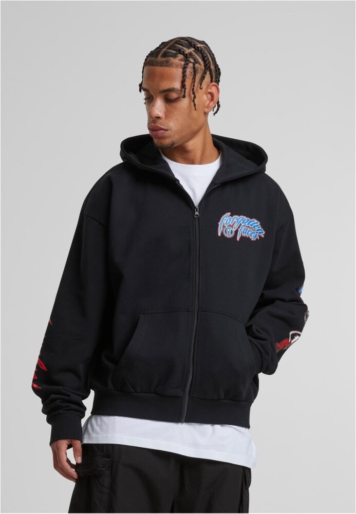 Courage Defines Oversize Zip Hoody - black M