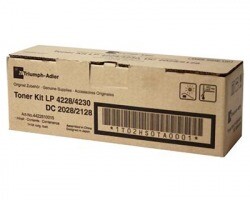 Triump Adler originální toner 4422810015, black, 7200str., TK-4228