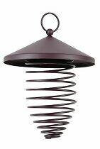 Krmítko venk. SPIRAL na loj.koule kov fialová 11cm Zol