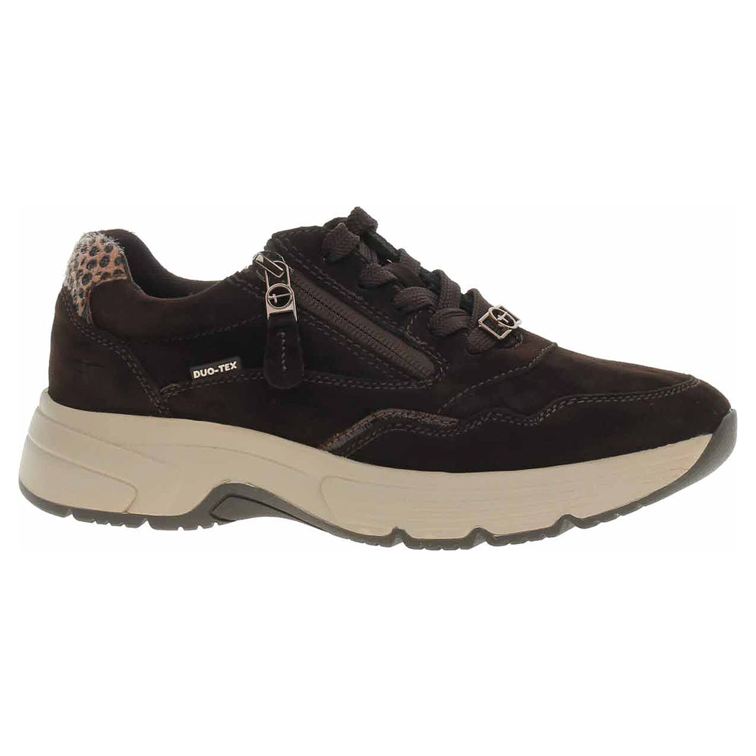Ecco Dámské polobotky Tamaris 8-83704-45 mocca suede 23101293