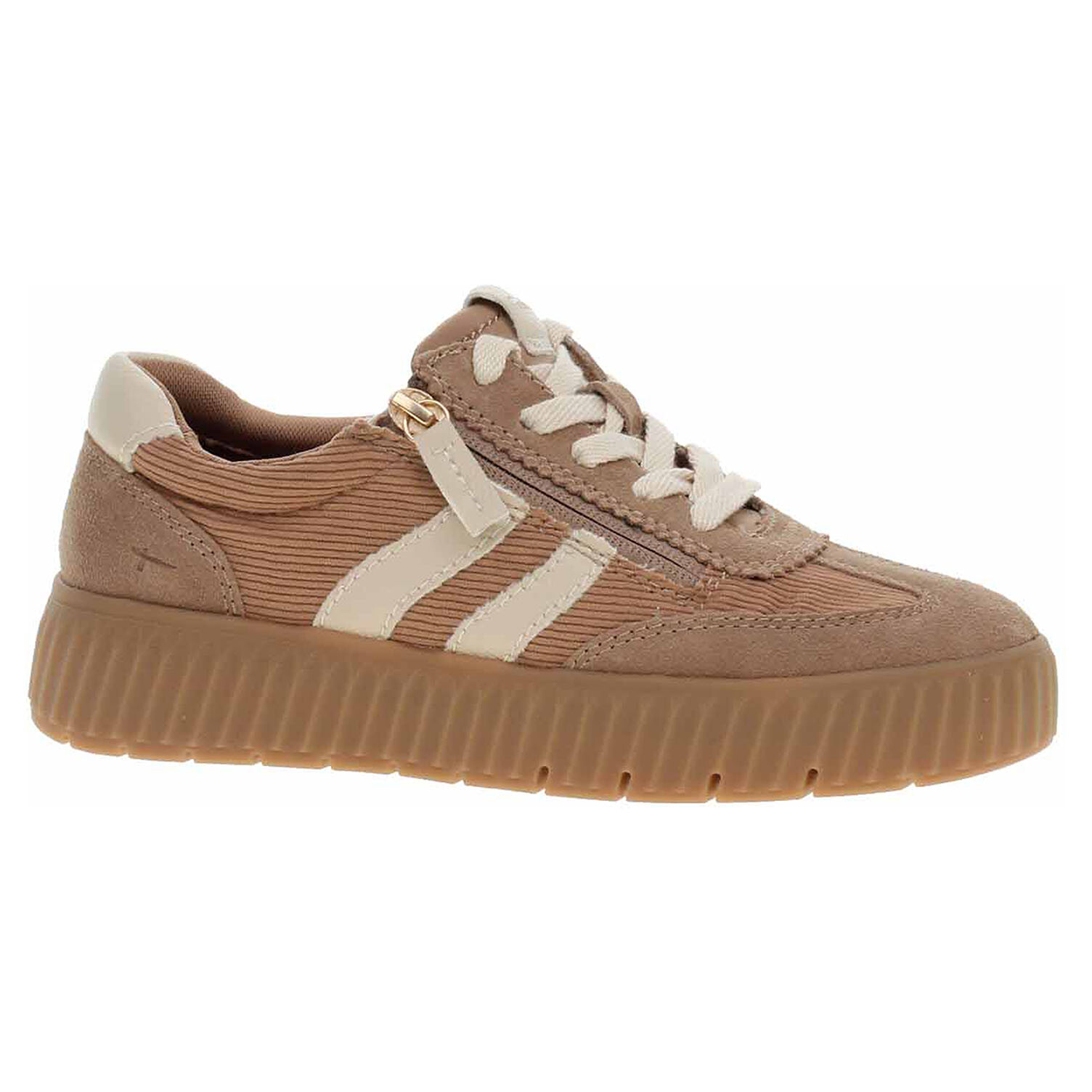 Ecco Dámské polobotky Tamaris 8-83739-47 camel-cord 23101294