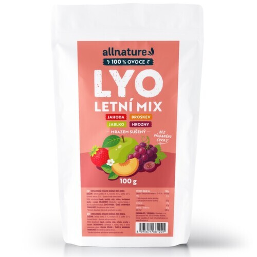 Allnature Letní mix Lyo mrazem sušený 100g