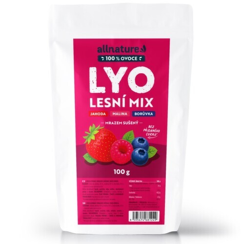 Allnature Lesní mix Lyo mrazem sušený 100g