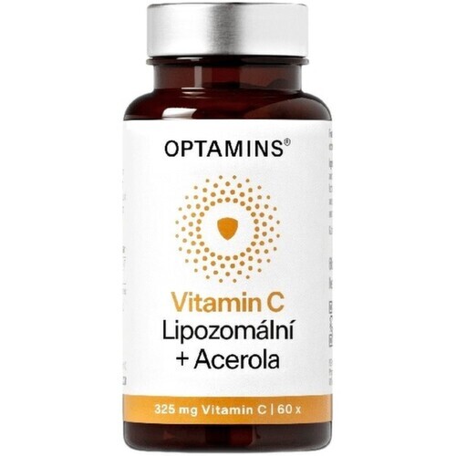 OPTAMINS Lipozomální Vitamin C+Acerola cps.60