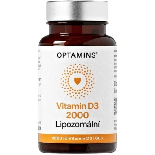 OPTAMINS Lipozomální Vitamin D3 2000 IU cps.60
