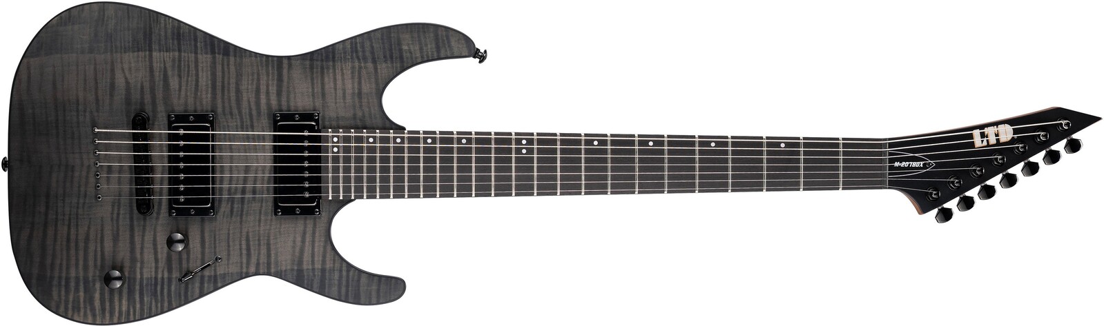 ESP LTD M-207B DX See Thru Black Satin