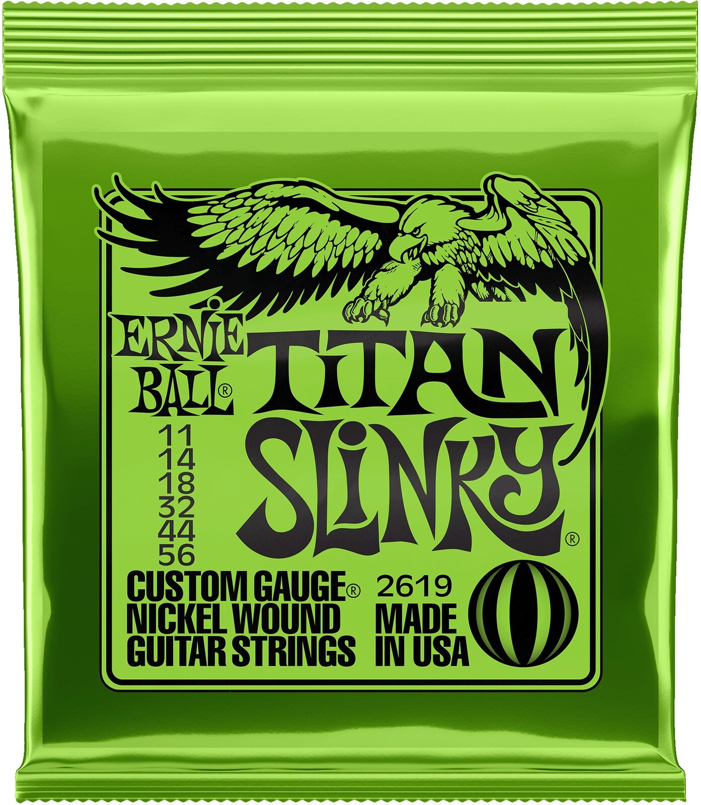 Ernie Ball 2619 Titan Slinky Nickel Wound