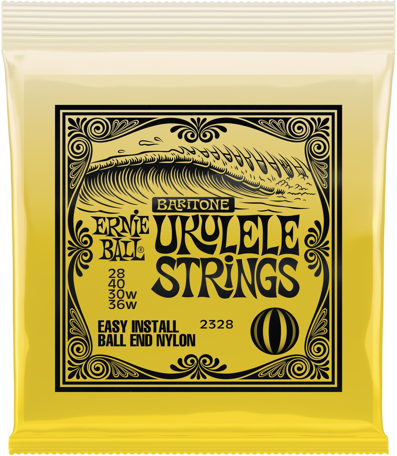 Ernie Ball 2328 Baritone Nylon Ball End Ukulele Strings