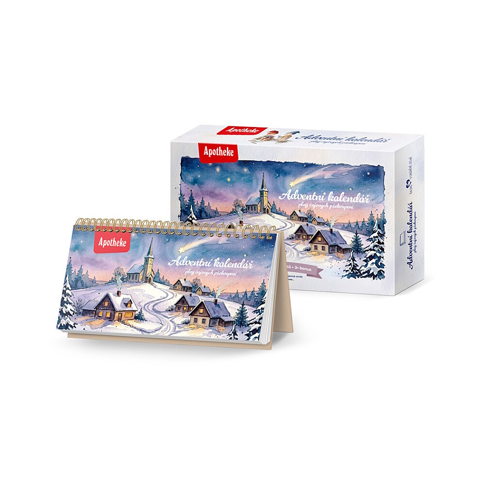 APOTHEKE Adventní kalendář čajových překvapení 27 kusů