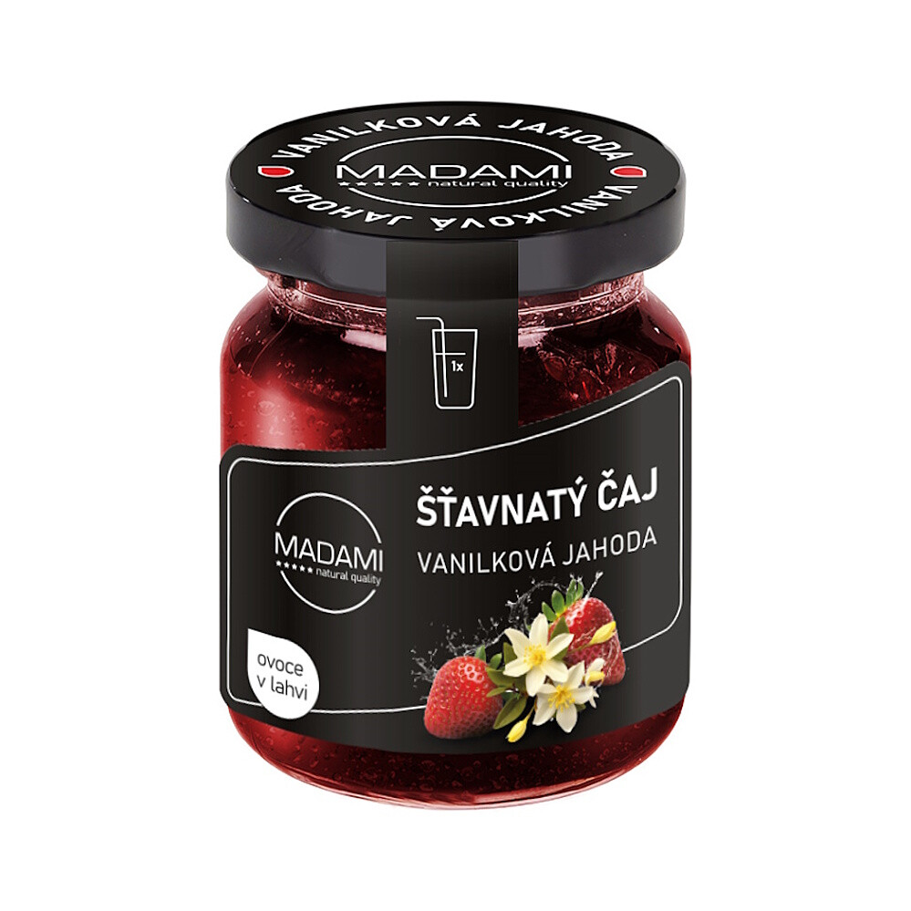 MADAMI Šťavnatý čaj vanilková jahoda 55 g