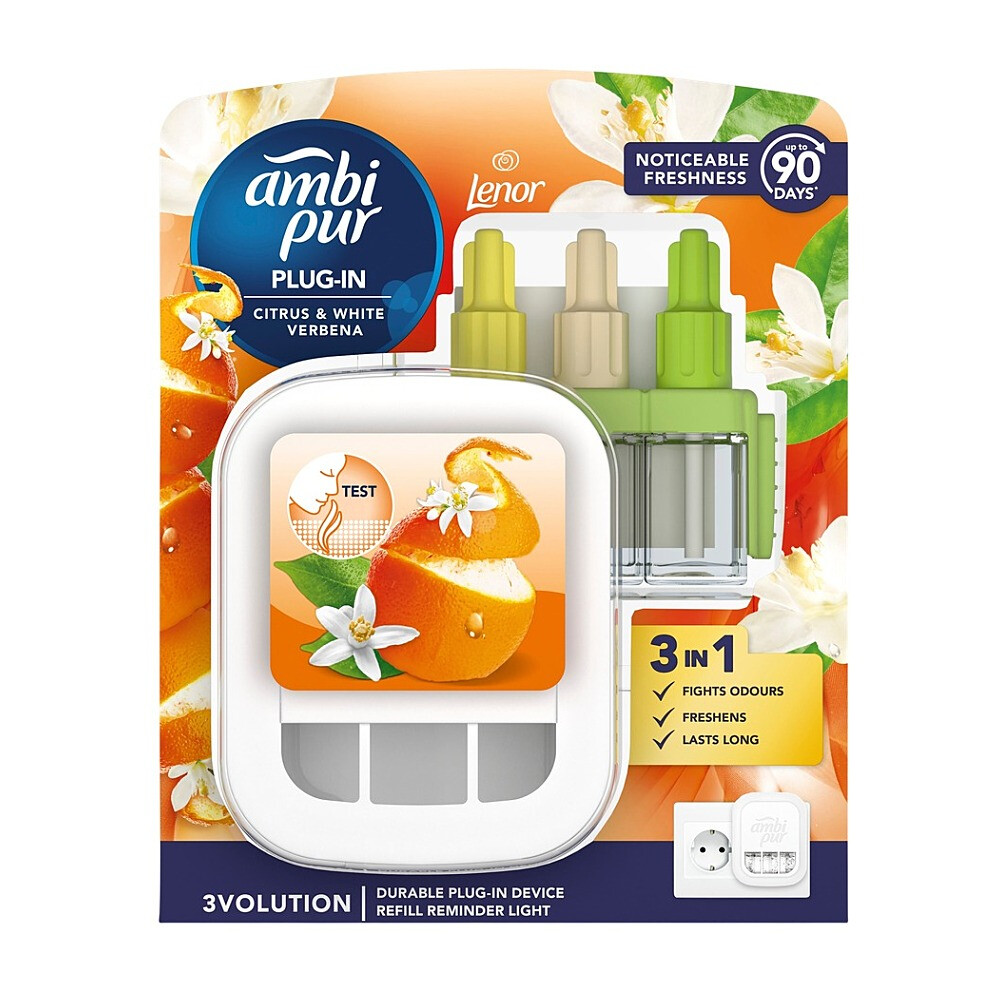 AMBI PUR 3vol strojek + náplň Citrus&White Verbena 20 ml