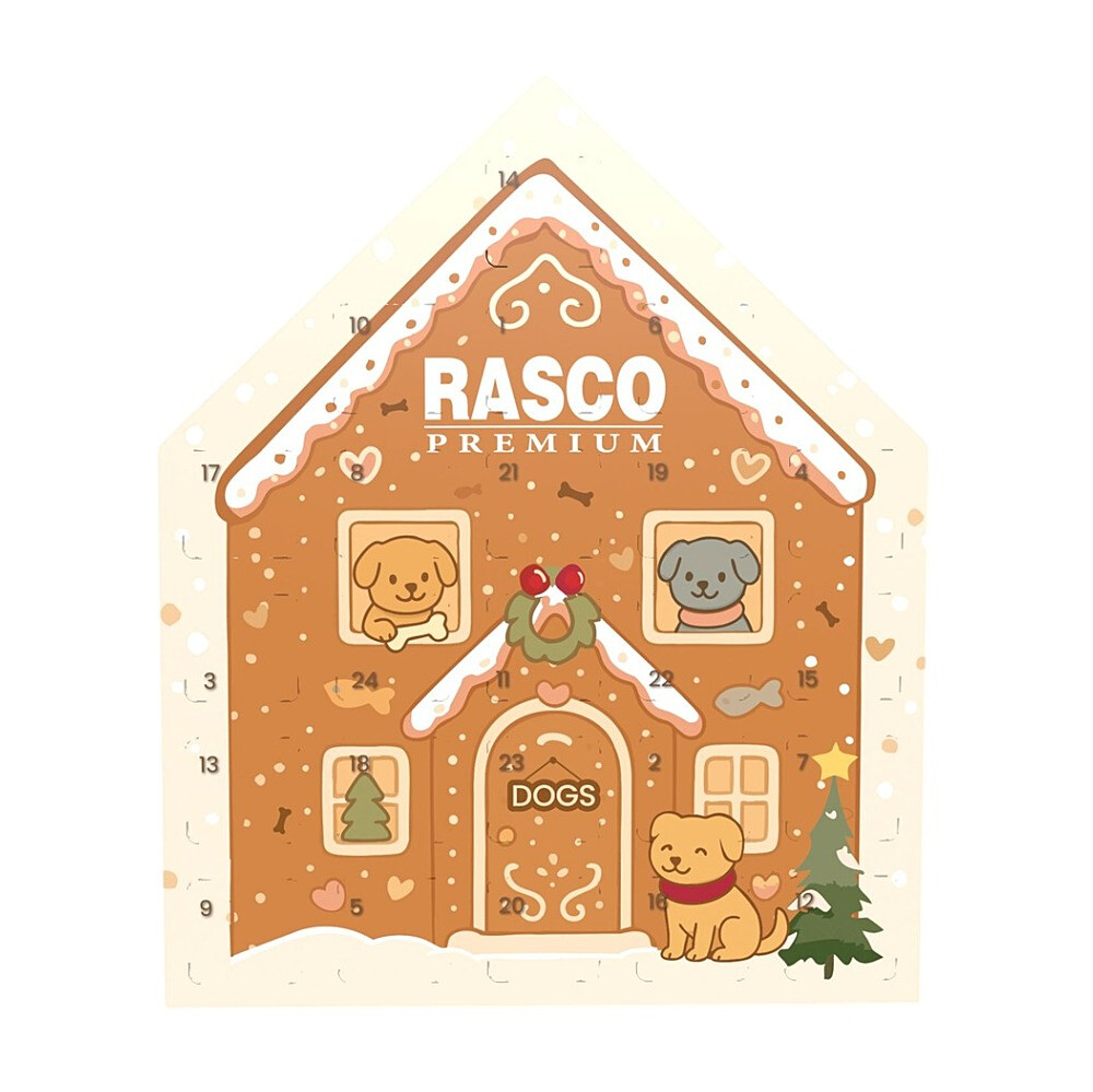 RASCO PREMIUM Kalendář adventní pro psy 120 gramů