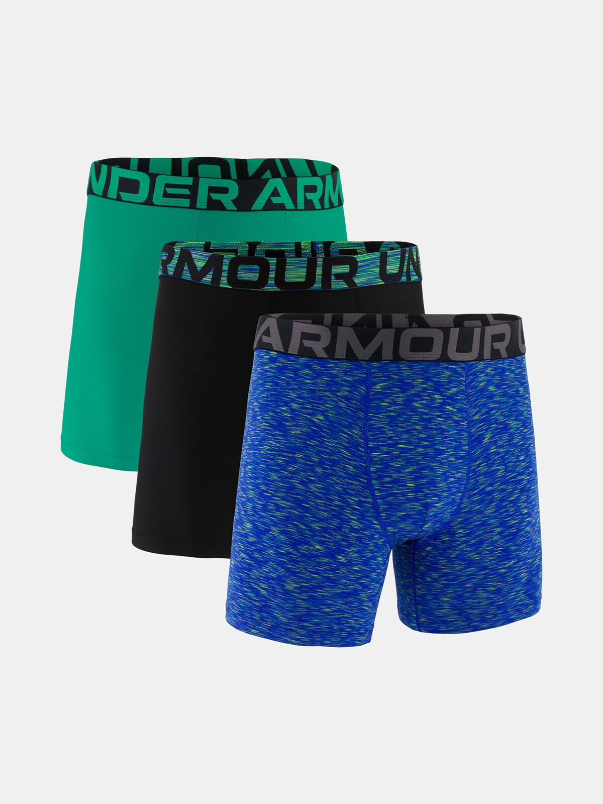 3PACK pánské boxerky Under Armour modré (6017009 400) 4XL, trenky / trenýrky